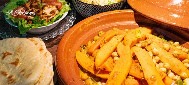 Pflanzliche Küche “Marokkanische Nacht”